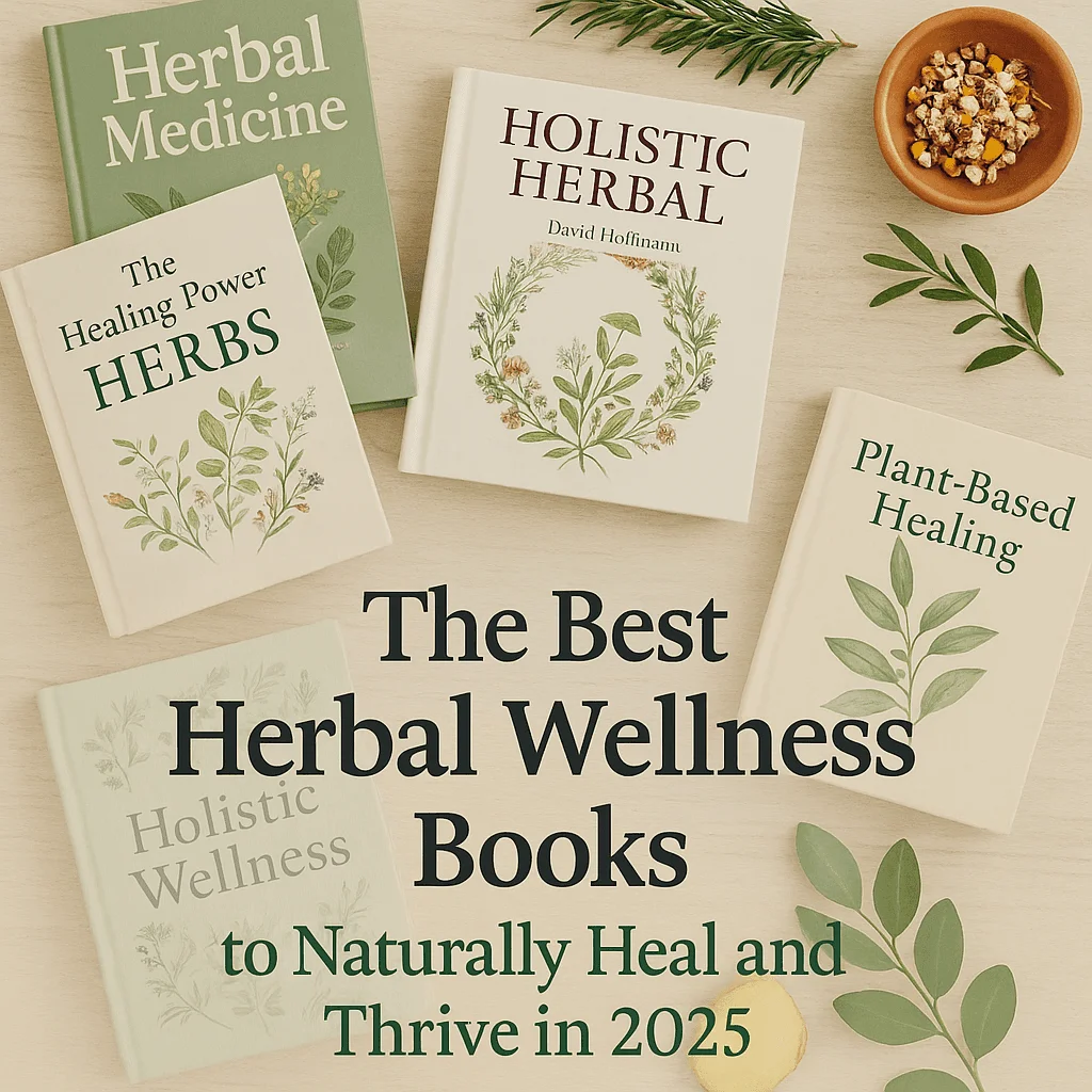 The Best Herbal Wellness Books For Natural Herbal Healing