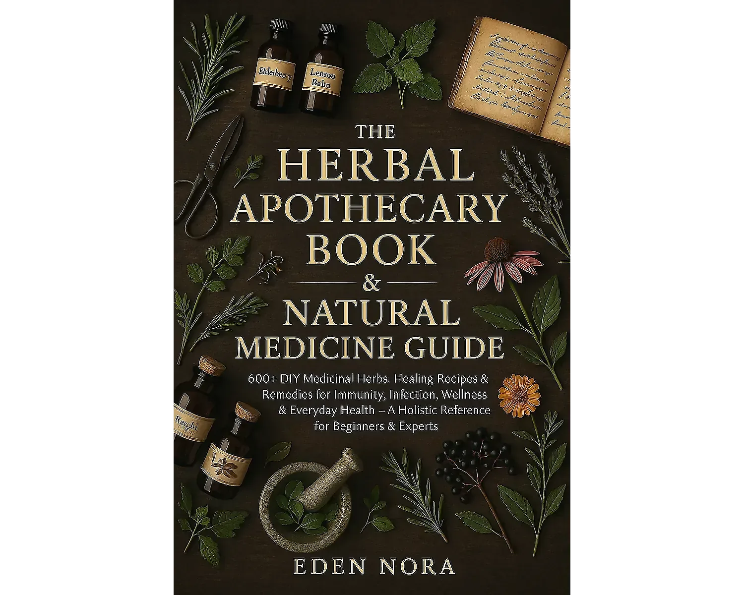 The Herbal Apothecary Book Natural Medicine Guide