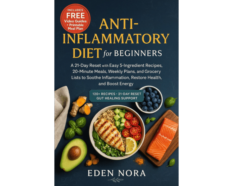 Anti-inflammatory diet for beginners cover