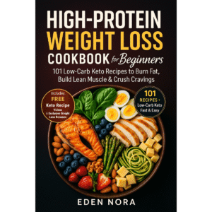 High-protein weight loss cookbook for beginners
