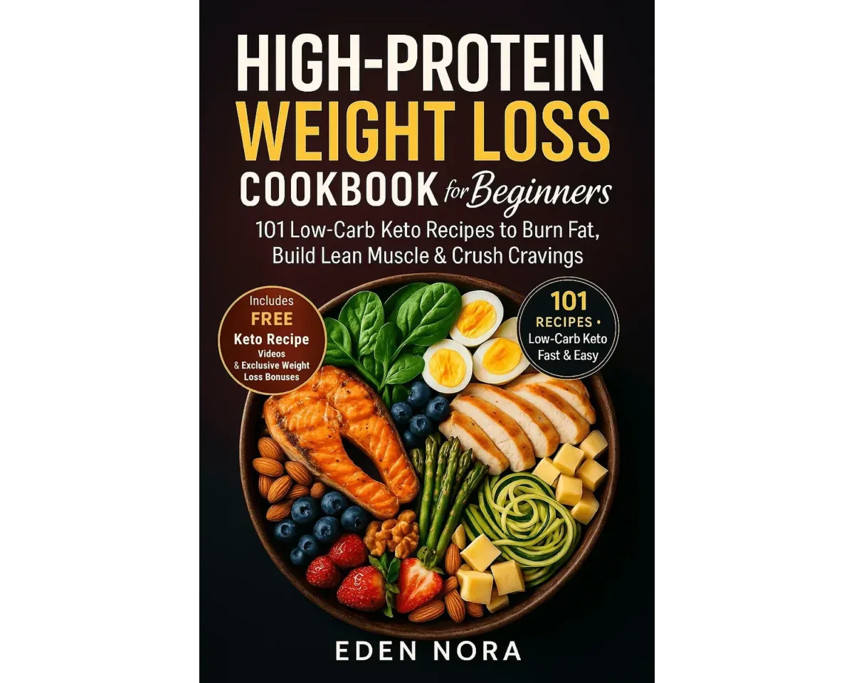 High-protein weight loss cookbook for beginners