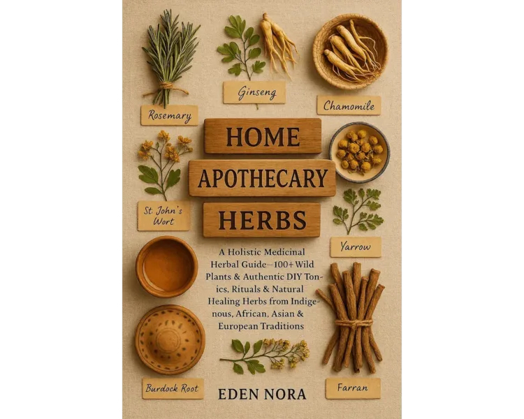 Home Apothecary Herbs – 100+ Wild and Medicinal Herbs with DIY remedies