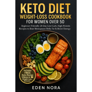 Keto diet weight-loss cookbook for women over 50