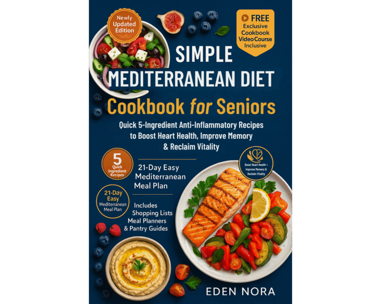 Simple mediterranean diet cookbook for seniors