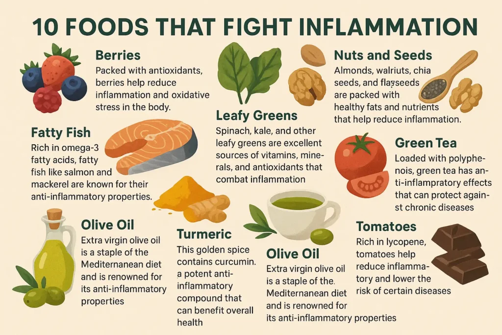 Benefits Of Anti Inflammatory Diet 3 10 foods that fight inflammation