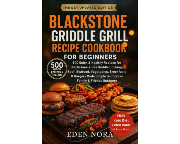Blackstone griddle grill recipe cookbook for beginners