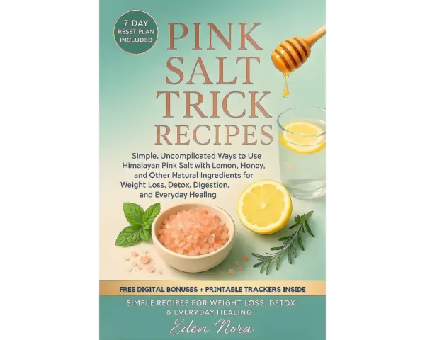 Pink salt trick recipes | simple himalayan salt weight loss book