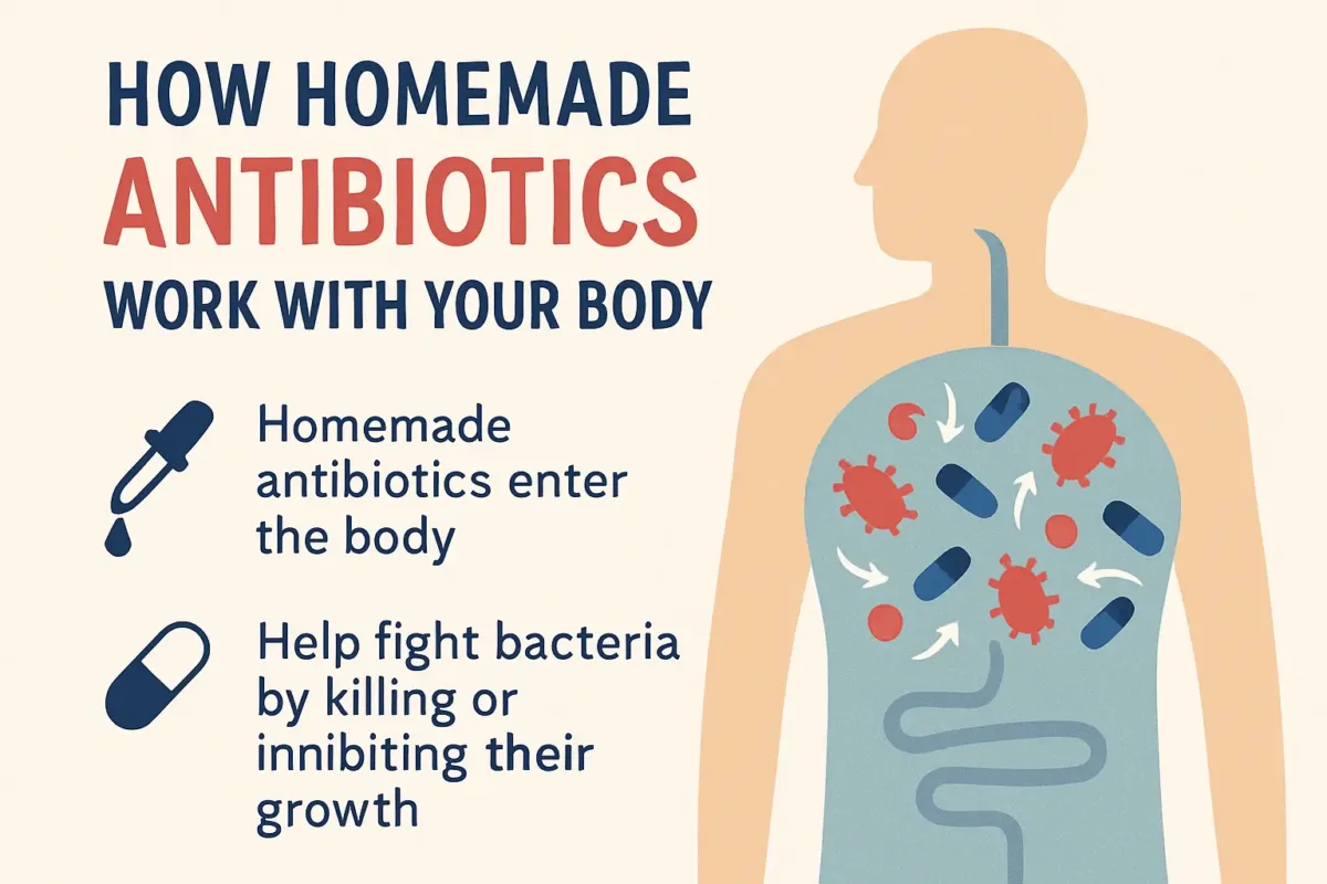 Homemade Antibiotics: 7 Natural Recipes That Support Your Immunity Safely 1 How homemade antibiotics work with your body