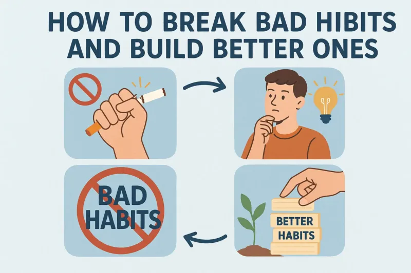How to Break Bad Habits and Build Better Ones