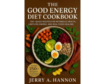 The good energy diet cookbook: 250+ quick recipes for metabolic health, limitless energy, and real food healing.