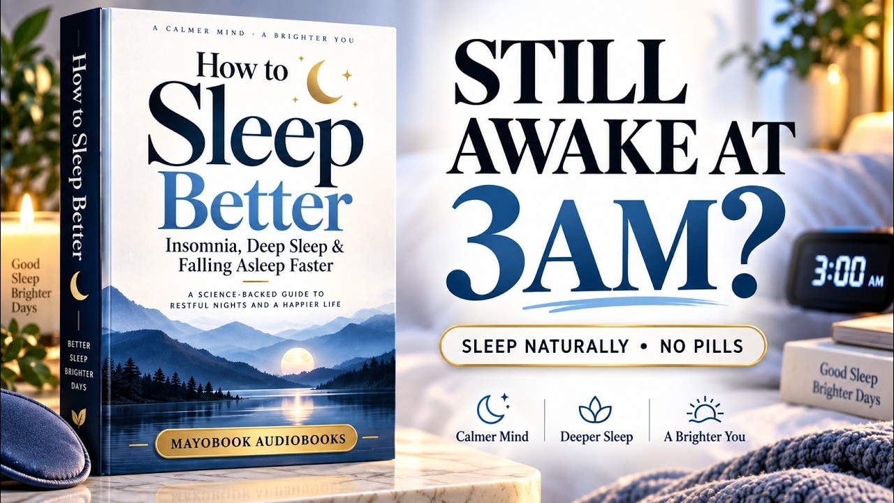 How to Sleep Better: Insomnia, Deep Sleep & Falling Asleep Faster | Full Audiobook