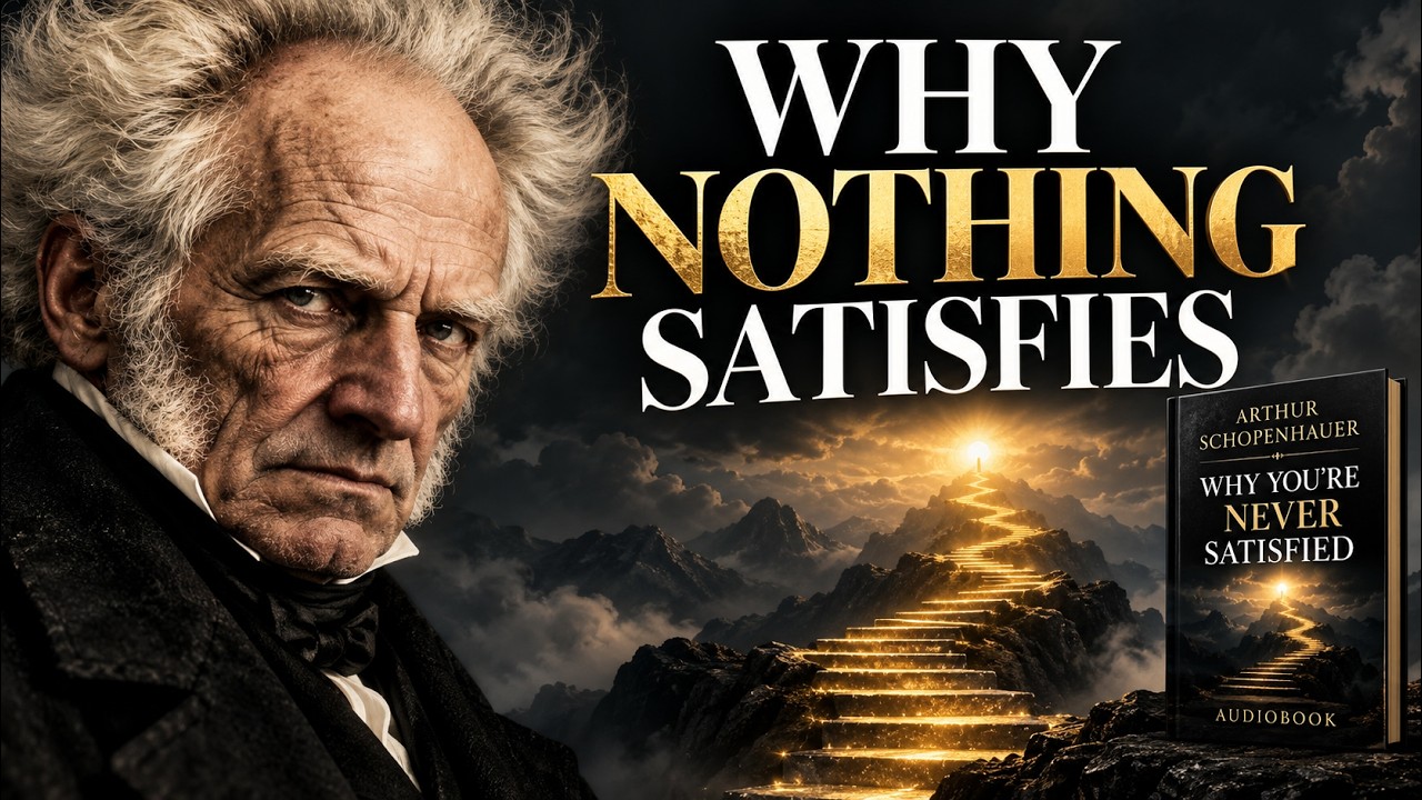 Arthur Schopenhauer: Why You’re Never Satisfied — The Psychology of Desire | Full Audiobook