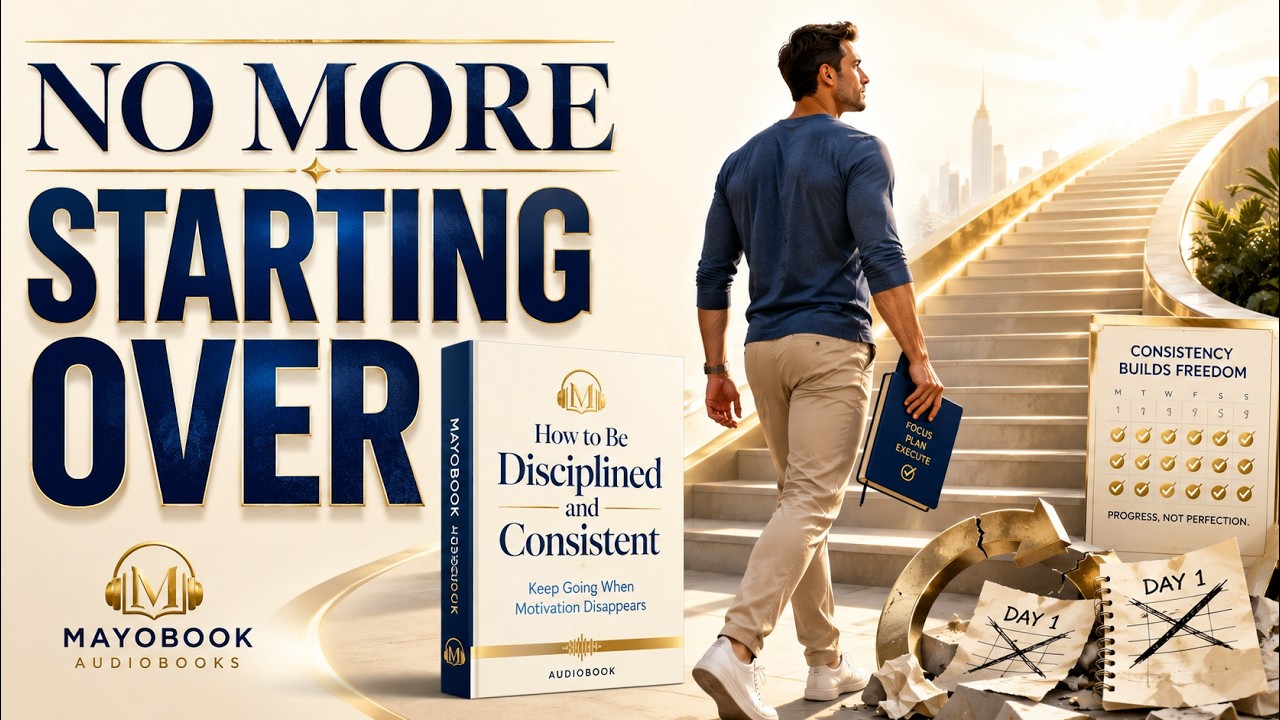 How to Be Disciplined and Consistent: Keep Going When Motivation Disappears | Full Audiobook