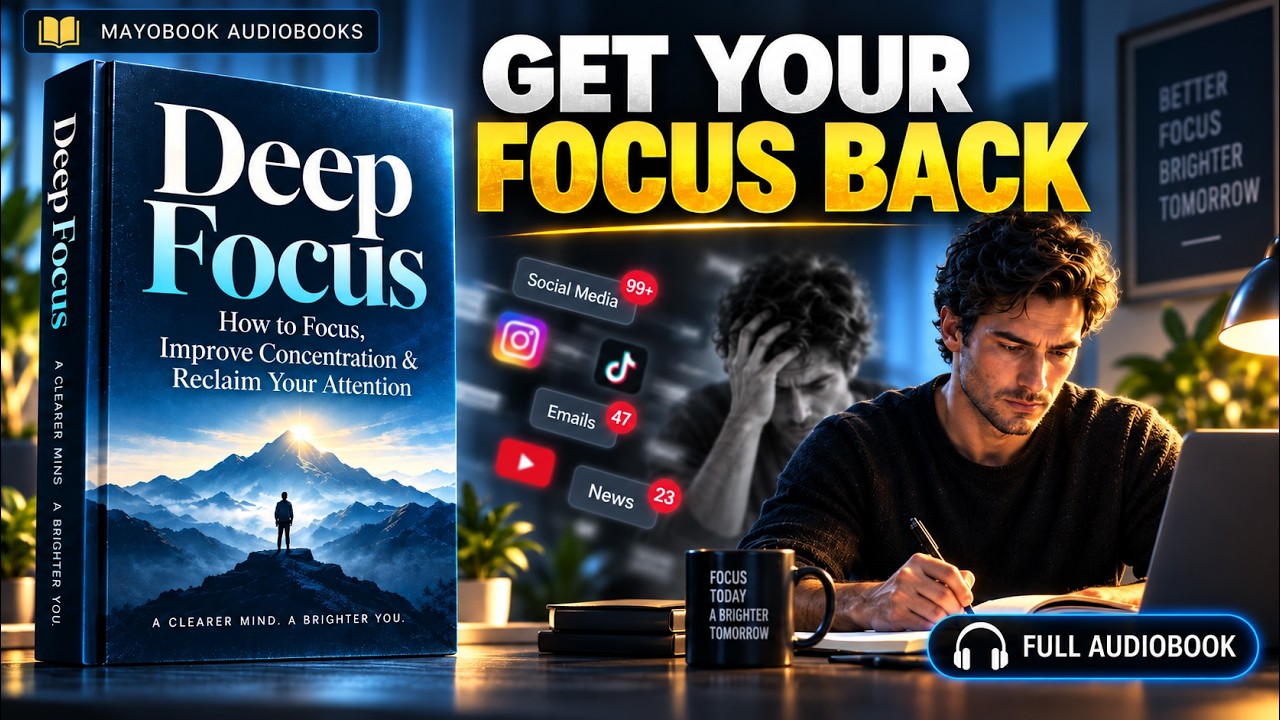 Deep Focus: How to Focus, Improve Concentration & Reclaim Your Attention | Full Audiobook