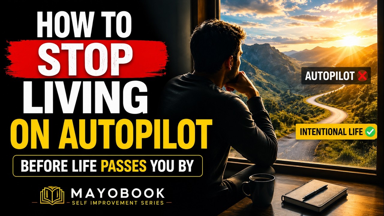 How to Stop Living on Autopilot (Before Life Passes You By)