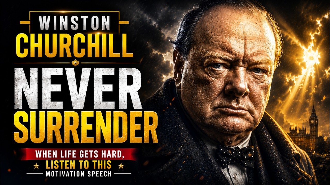 When Life Gets Hard, Listen to This – Winston Churchill Motivation Speech