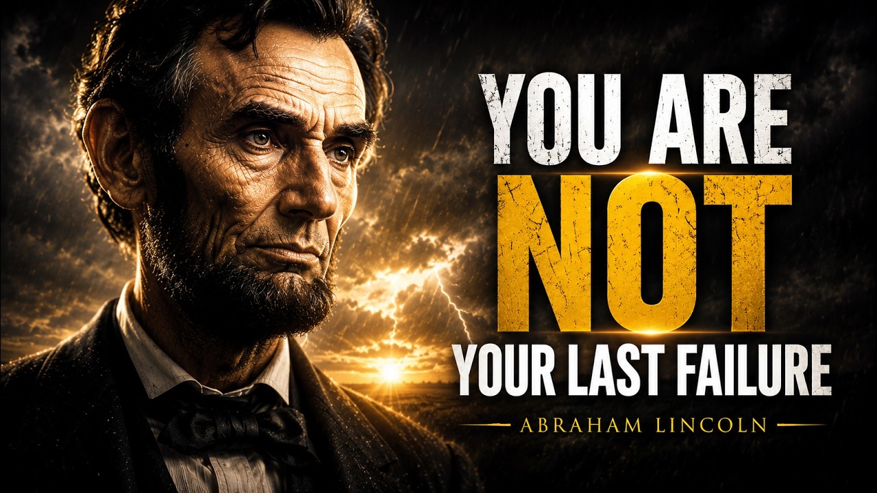 FAILURE IS NOT THE END | Abraham Lincoln Motivation Speech Compilation (Full)