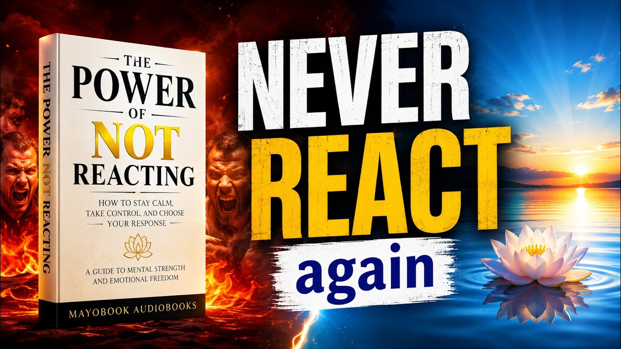 You Give Away Power Every Time You React — Here’s How to Stop | Full Audiobook