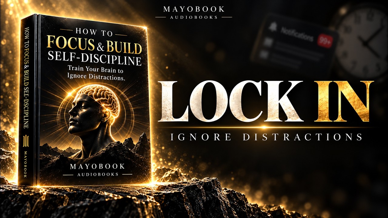 How to Focus & Build Self-Discipline: Train Your Brain to Ignore Distractions | Full Audiobook