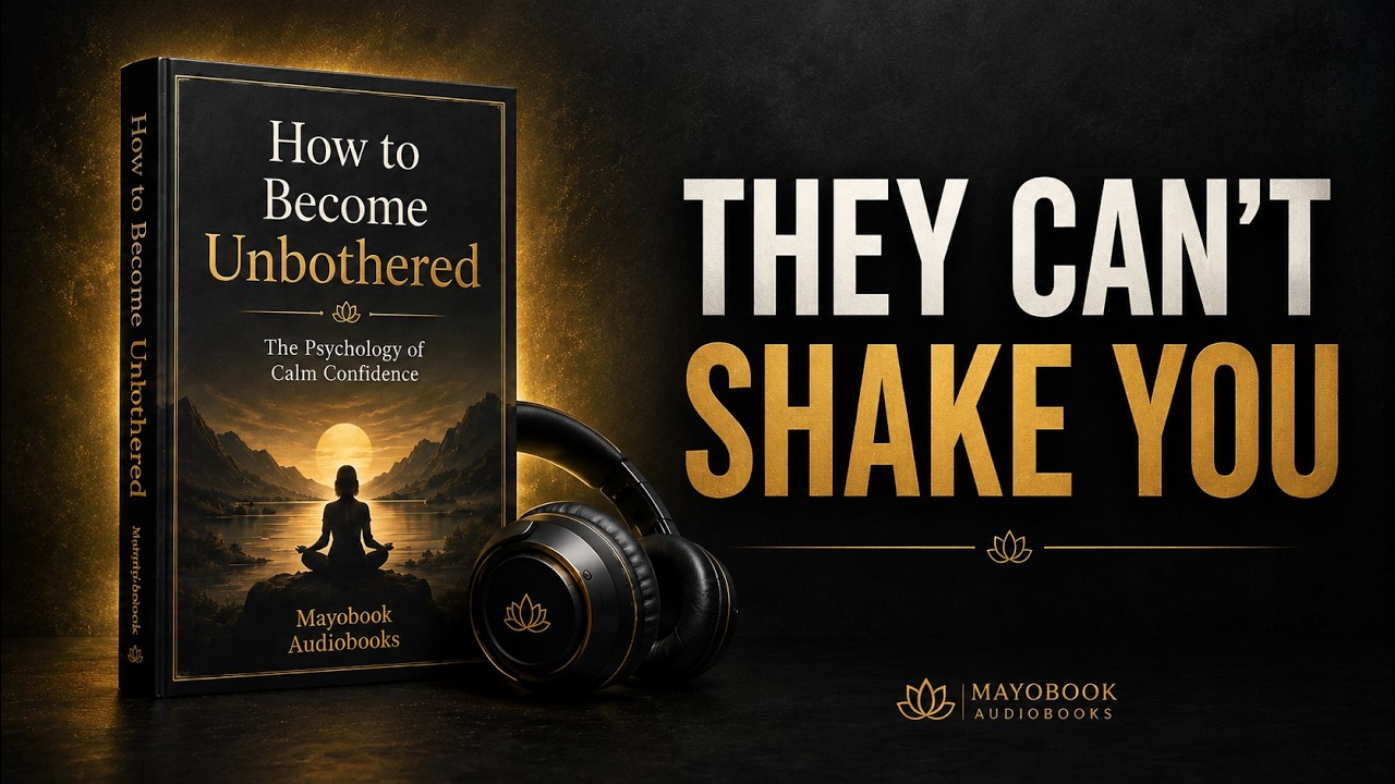 How to Become Unbothered: The Psychology of Calm Confidence | Full Audiobook