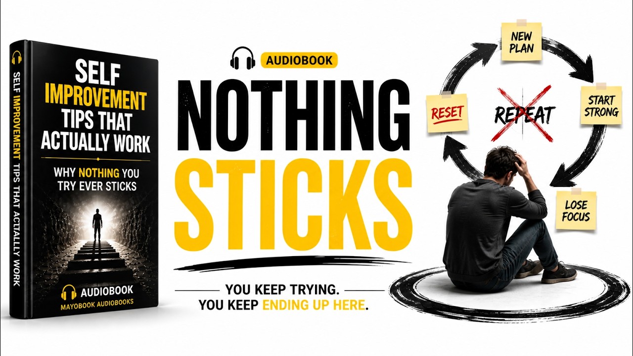 You’re Not Lazy, You’re Using the Wrong System: Self Improvement That Actually Works | Audiobook