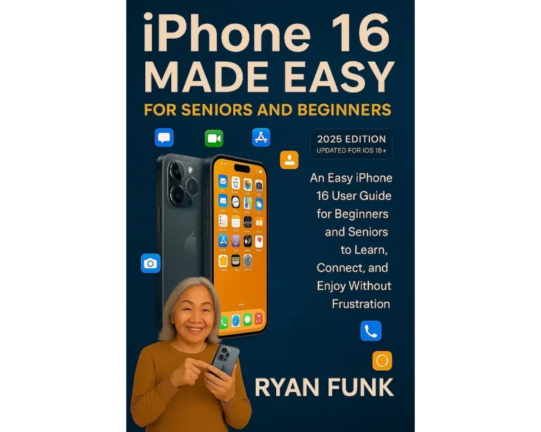 Iphone 16 made easy for seniors and beginners