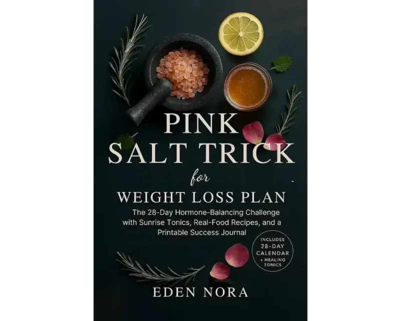 Pink salt trick for weight loss plan