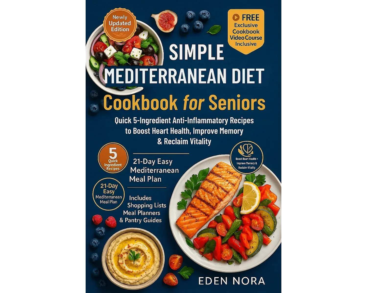 Simple mediterranean diet cookbook for seniors