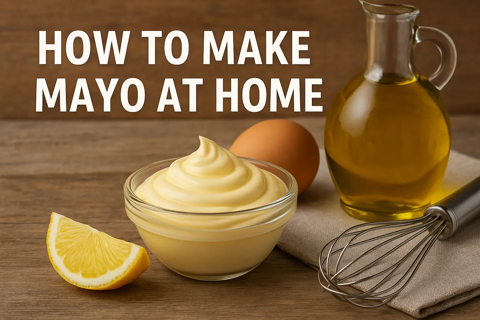 How To Make Mayo At Home 6 How to make mayo at home