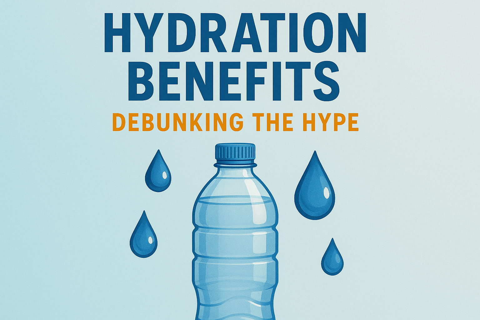 Hydration benefits: debunking the hype