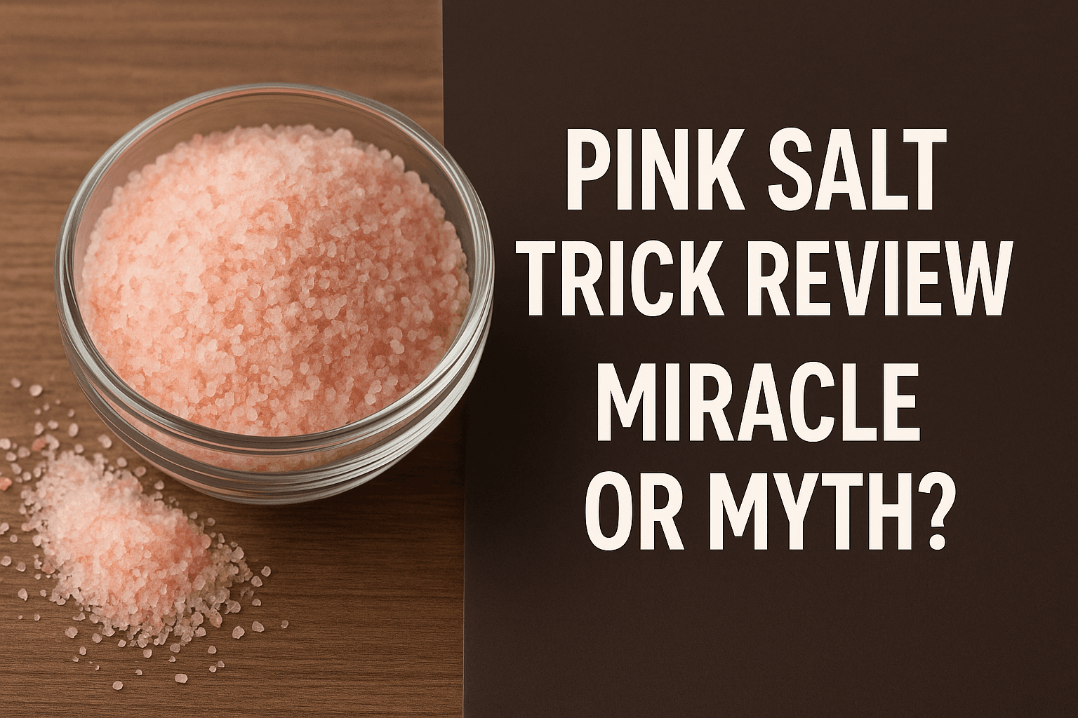 Pink salt trick review