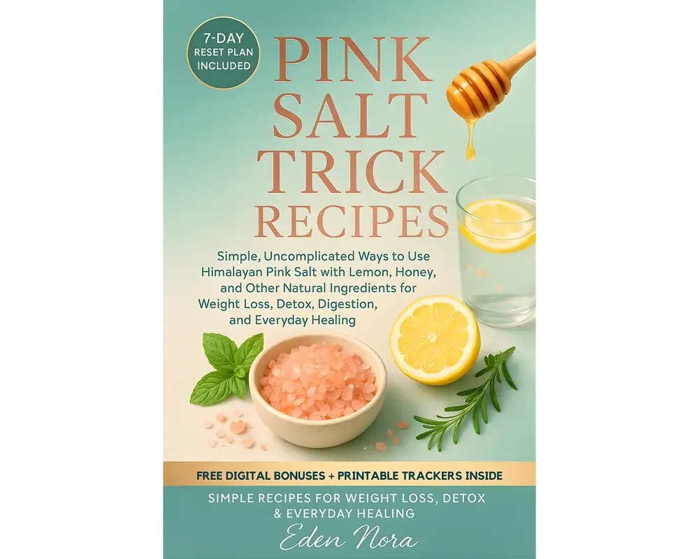 Pink salt trick recipes | simple himalayan salt weight loss book