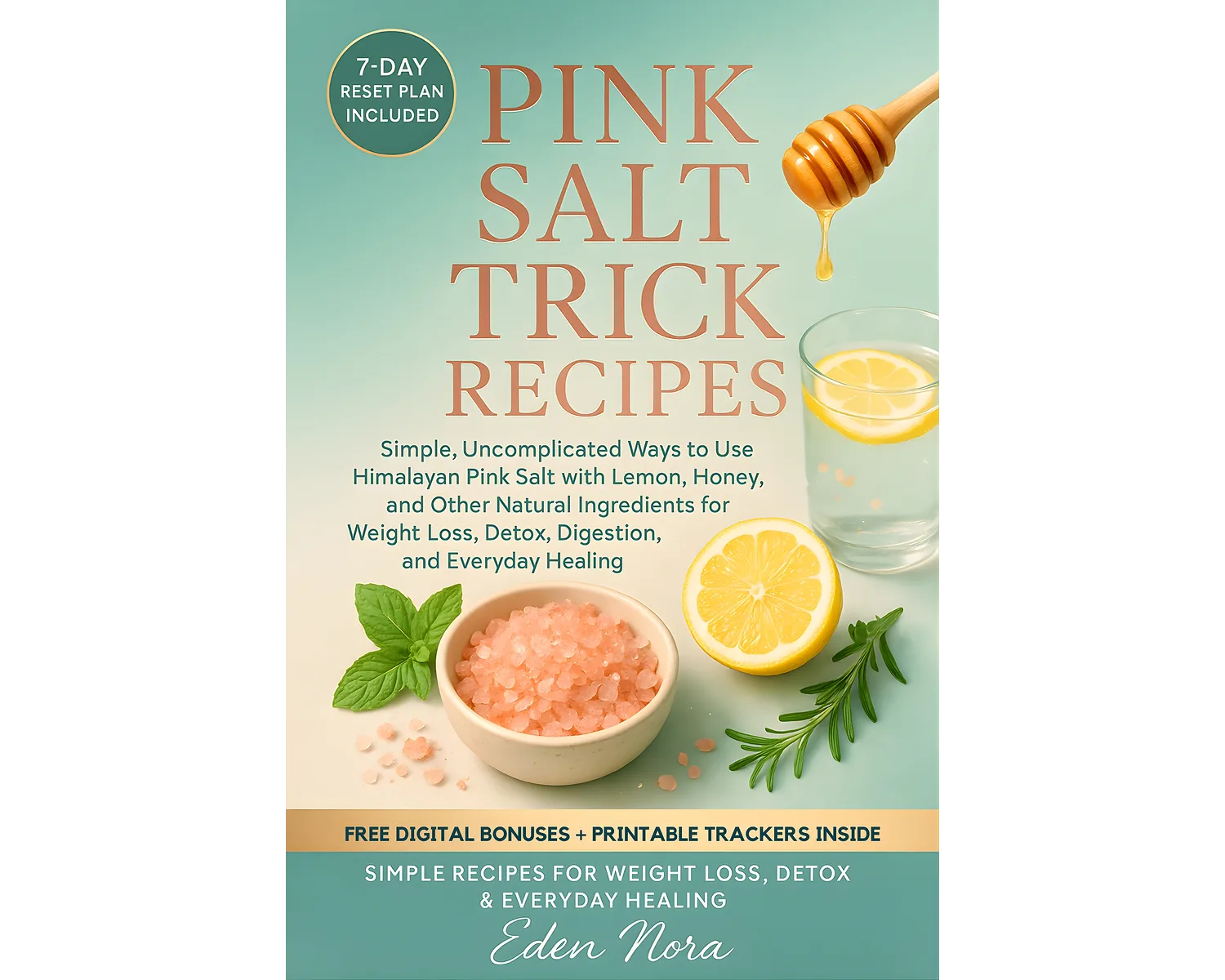 Pink salt trick recipes | simple himalayan salt weight loss book