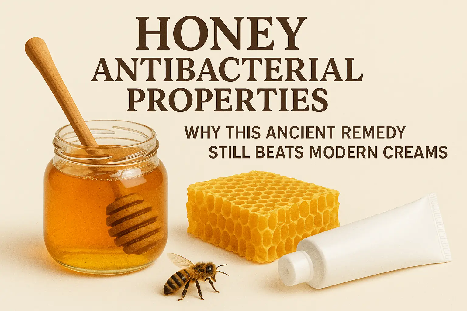 Honey antibacterial properties: why this ancient remedy still beats modern creams
