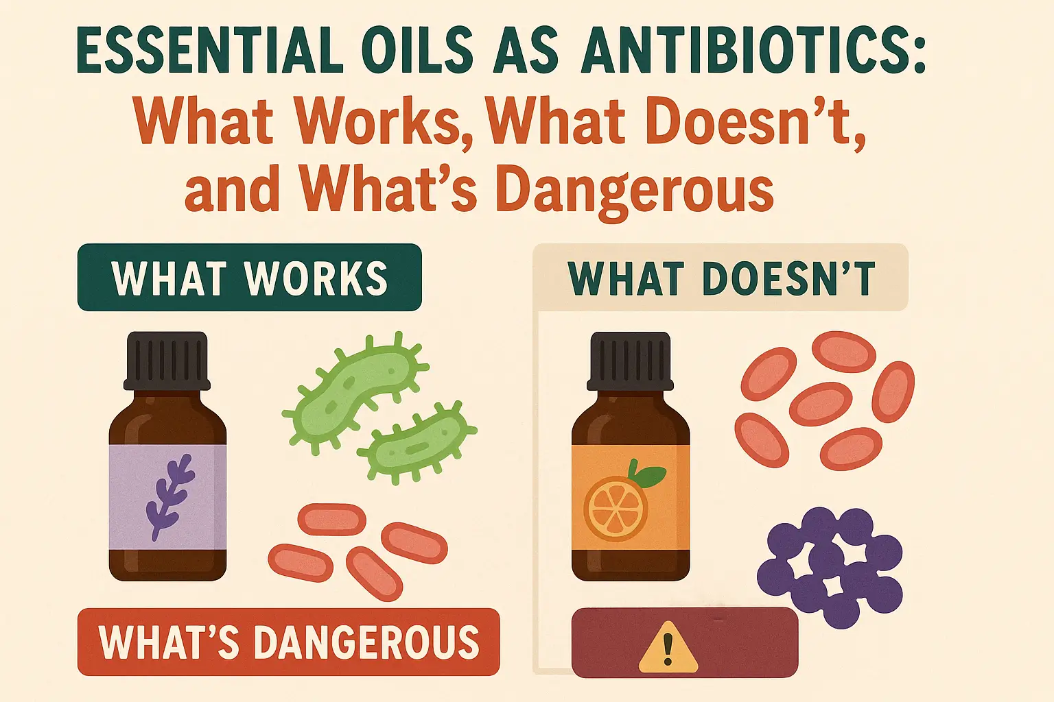 Essential Oils As Antibiotics: What Works, What Doesn’t, And What’s Dangerous 8 Essential oils as antibiotics