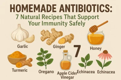 homemade antibiotics