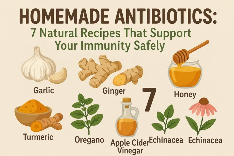 homemade antibiotics