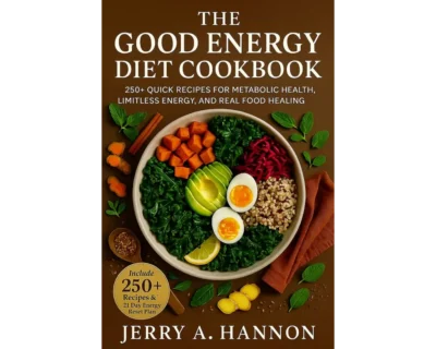 The Good Energy Diet Cookbook: 250+ Quick Recipes for Metabolic Health, Limitless Energy, and Real Food Healing.