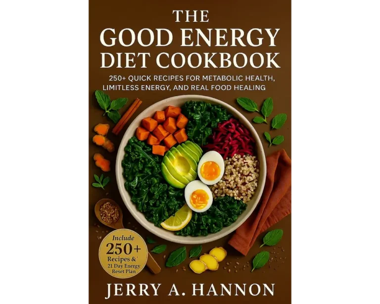 The good energy diet cookbook: 250+ quick recipes for metabolic health, limitless energy, and real food healing.