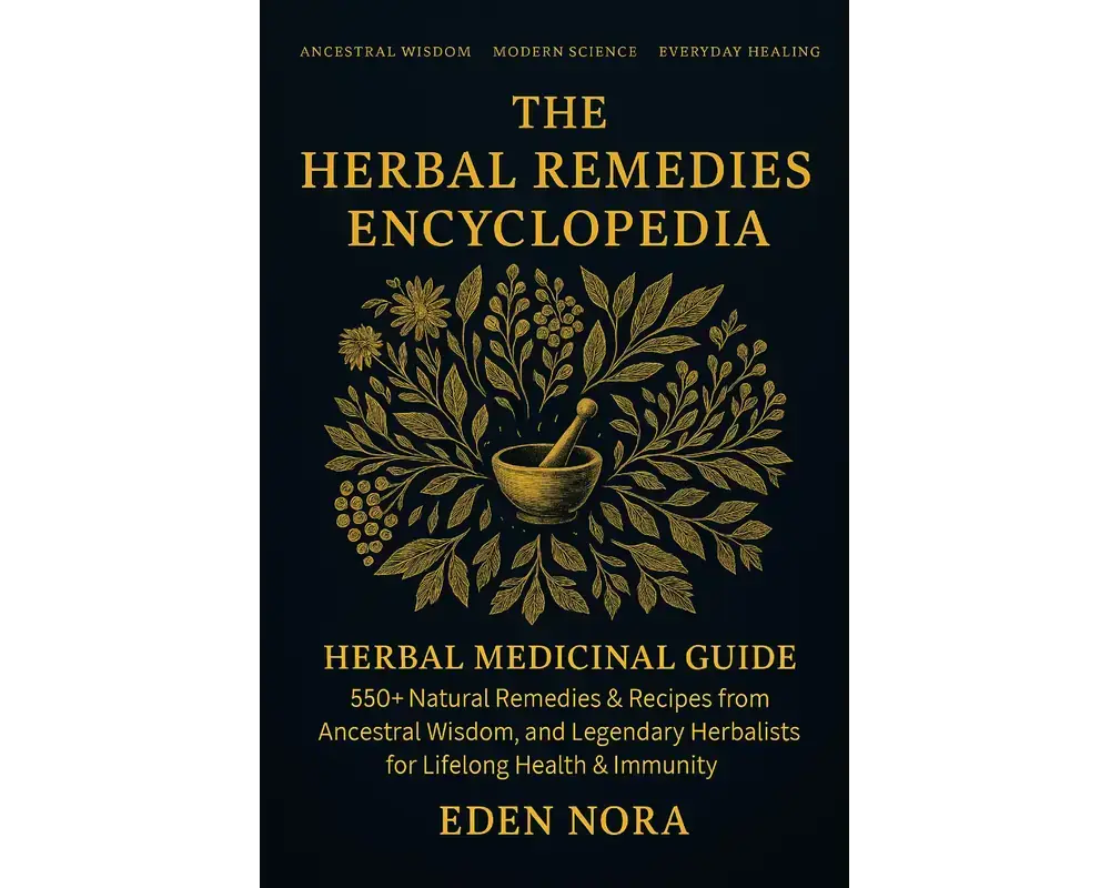 The herbal remedies encyclopedia: herbal medicinal guide - 550+ natural remedies & recipes from ancestral wisdom, modern science, and legendary herbalists for lifelong health & immunity