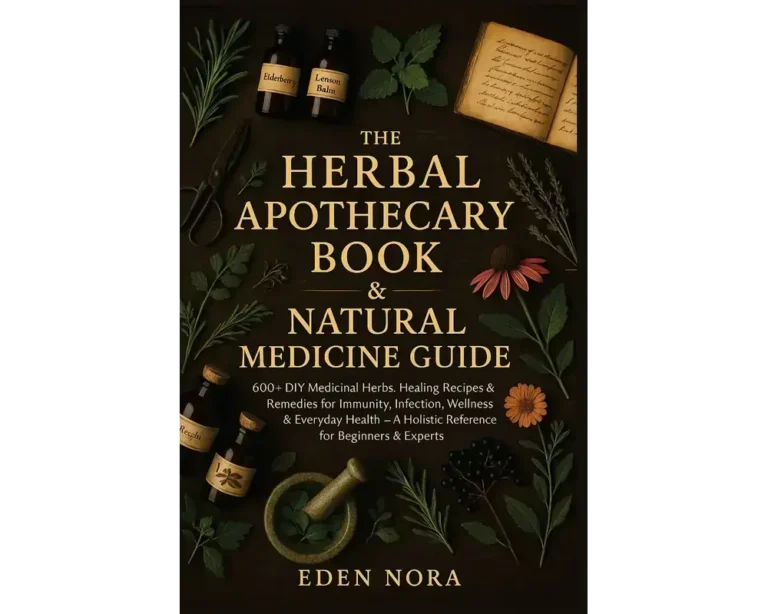 The Herbal Apothecary Book & Natural Medicine Guide: 600+ DIY Medicinal Herbs, Healing Recipes & Remedies for Immunity, Infection, Wellness & Everyday Health—Holistic Reference for Beginners & Expert