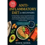 Anti-inflammatory diet for beginners: a 21-day reset with easy 5-ingredient recipes, 20-minute meals, weekly plans, and grocery lists to soothe inflammation, restore health, and boost energy