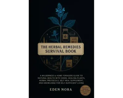 The Herbal Remedies Survival Book: A Wilderness & Home Foragers Guide to Natural Health with Seeds, Healing Plants, Herbal Protocols, Self Heal Supplement, and Knowledge for Self-Sufficient Living