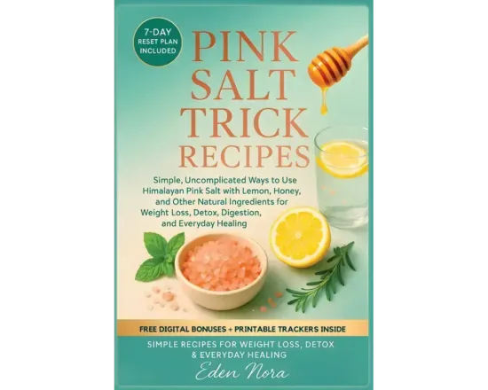 Pink Salt Trick Recipes: Simple, Uncomplicated Ways to Use Himalayan Pink Salt with Lemon, Honey, and Other Natural Ingredients for Weight Loss, Detox, Digestion, and Everyday Healing