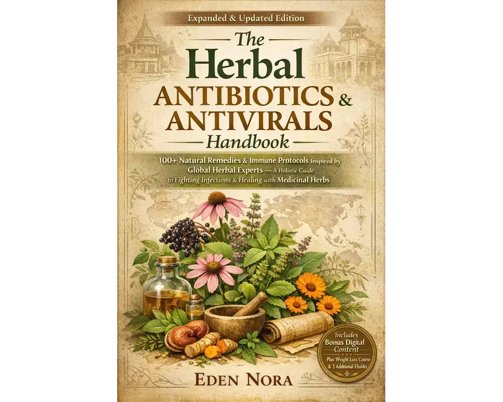Herbal Antibiotics And Antivirals Handbook (Expanded) - Ebook (Instant Download) 1 The herbal antibiotics & antivirals handbook