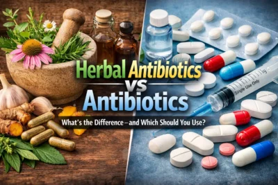 Herbal Antibiotics vs Antibiotics