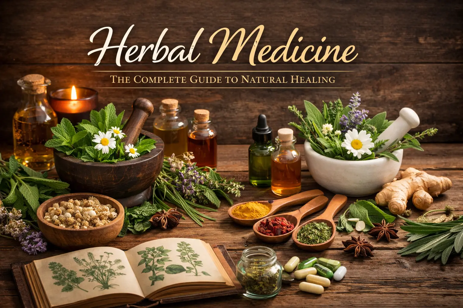 Herbal Medicine: The Complete Guide to Natural Healing