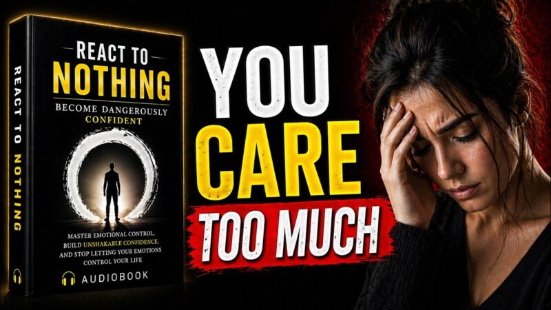 React to Nothing — Here’s How to Become Dangerously Confident | Full Audiobook