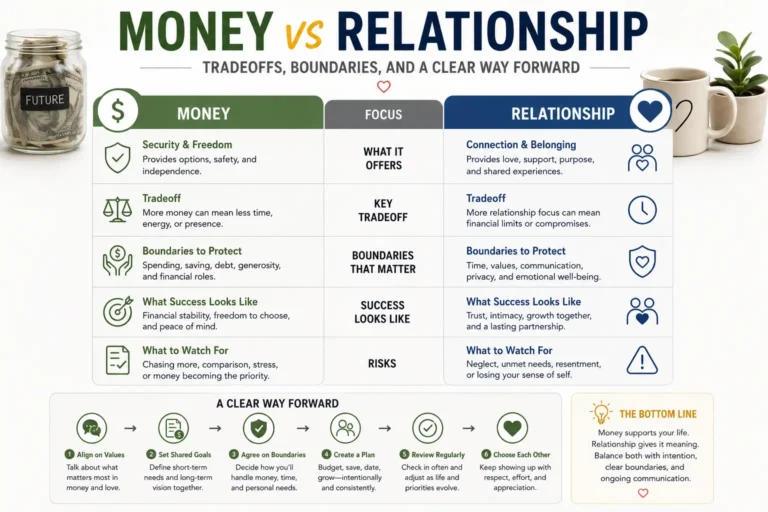 Money vs Relationship: Tradeoffs, Boundaries, and a Clear Way Forward