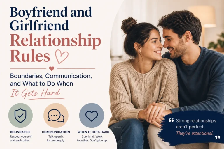 Boyfriend and Girlfriend Relationship Rules: Boundaries, Communication, and What to Do When It Gets Hard